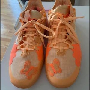 Like New Adidas Harden Vol. 5 Futurenatural Acid Orange Court Shoes (7.5M/9.5W)